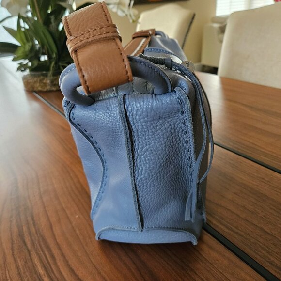 The Sak Blue and Brown Hobo Bag - Picture 6 of 11